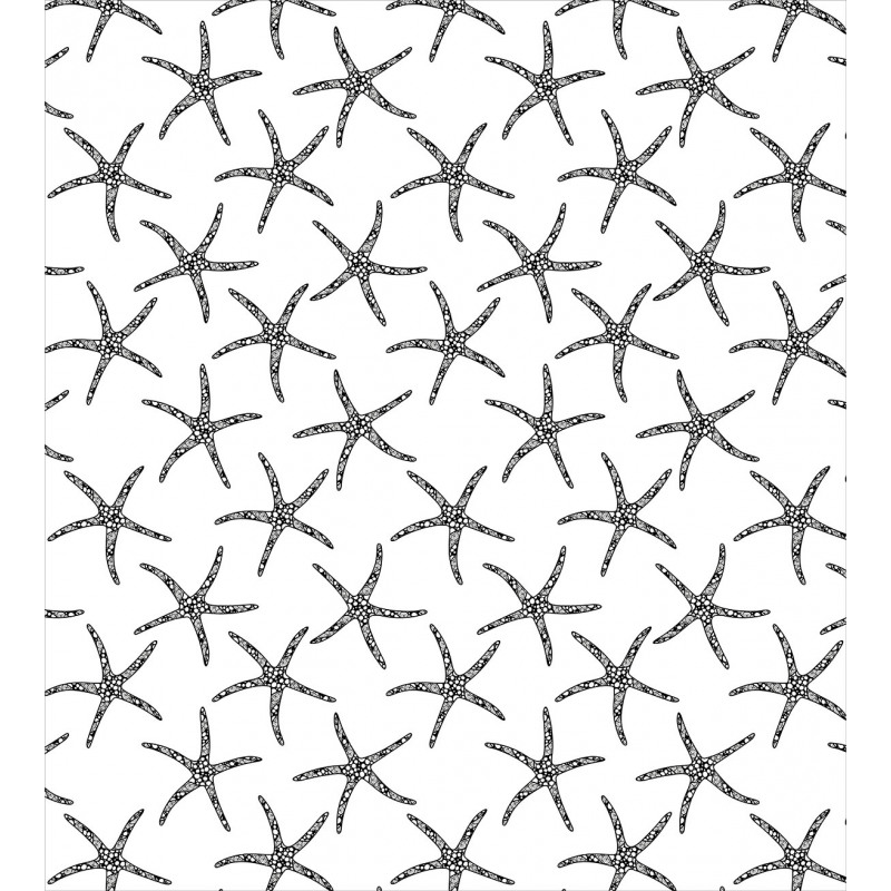 Marine Design of Starfish Duvet Cover Set