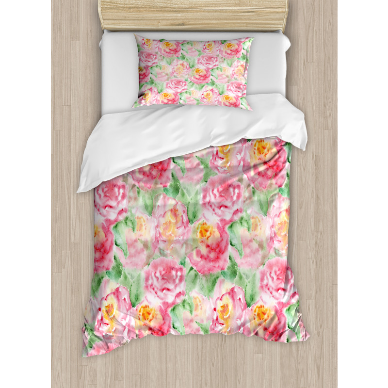 Soft Blossoming Duvet Cover Set