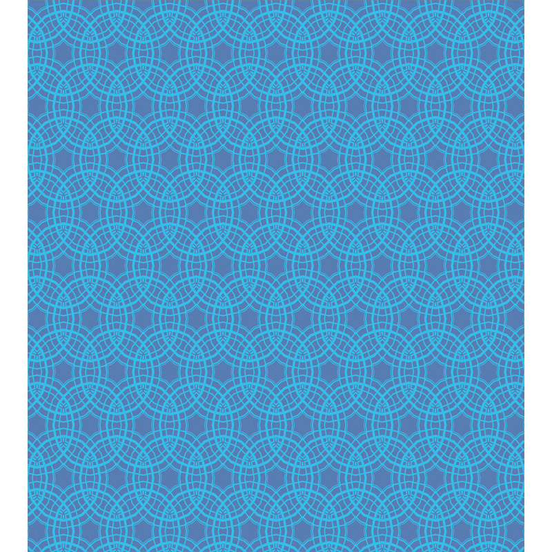 Medallion Grid Pattern Duvet Cover Set