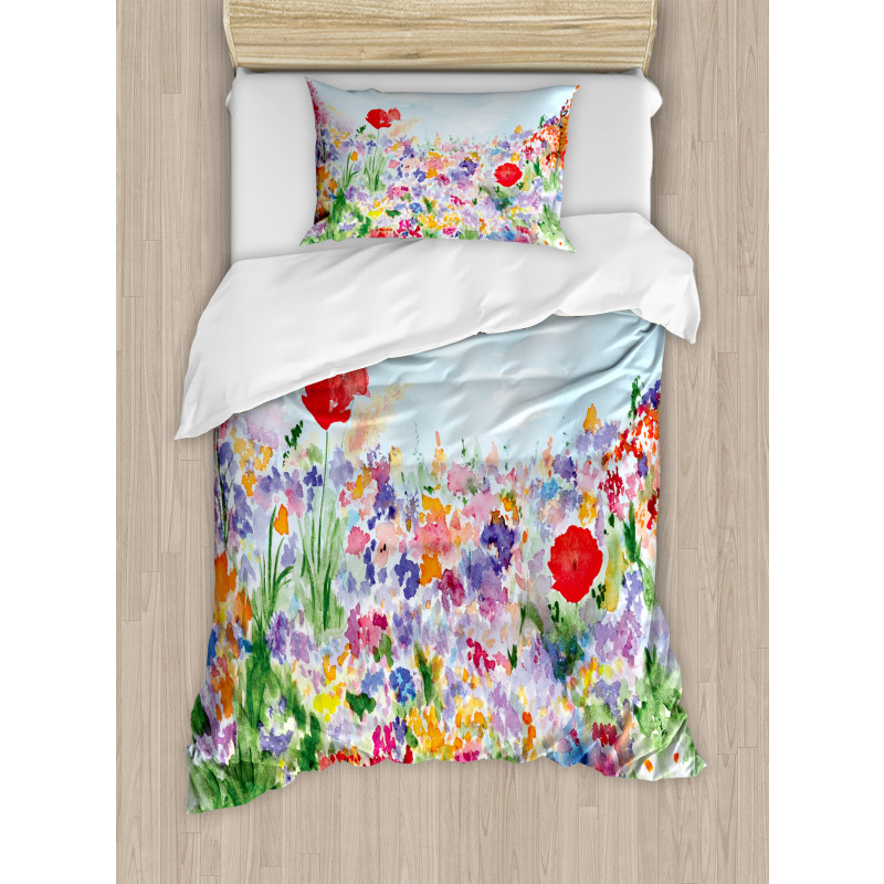 Summer Blooms Duvet Cover Set