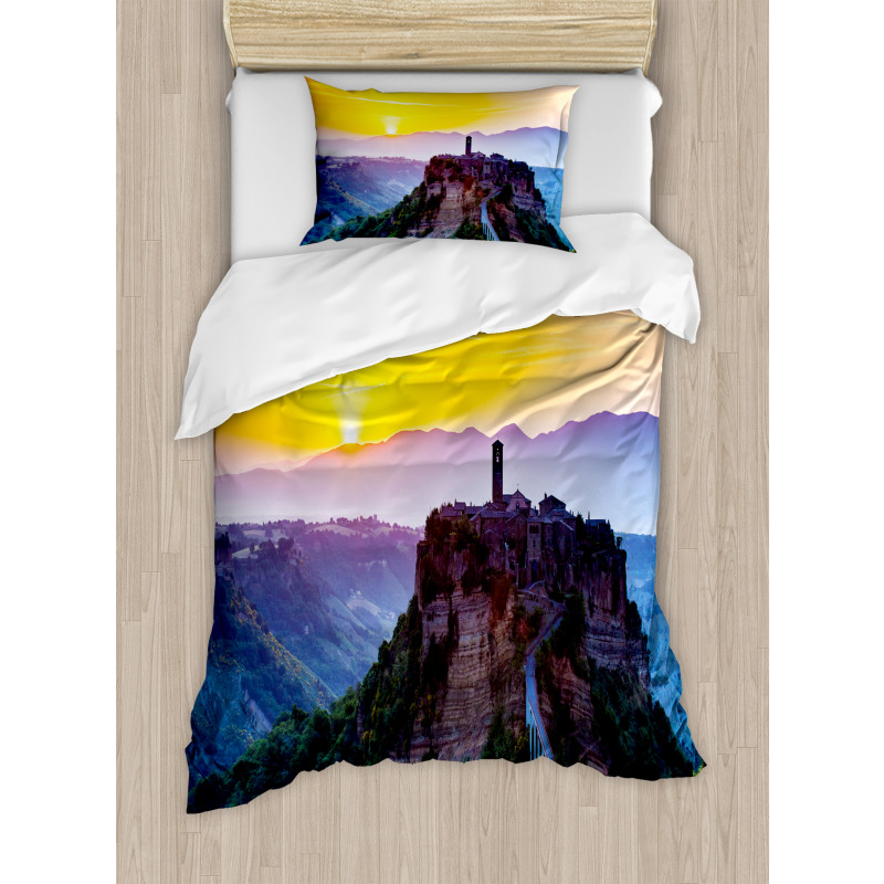 Historical Castle Town Duvet Cover Set