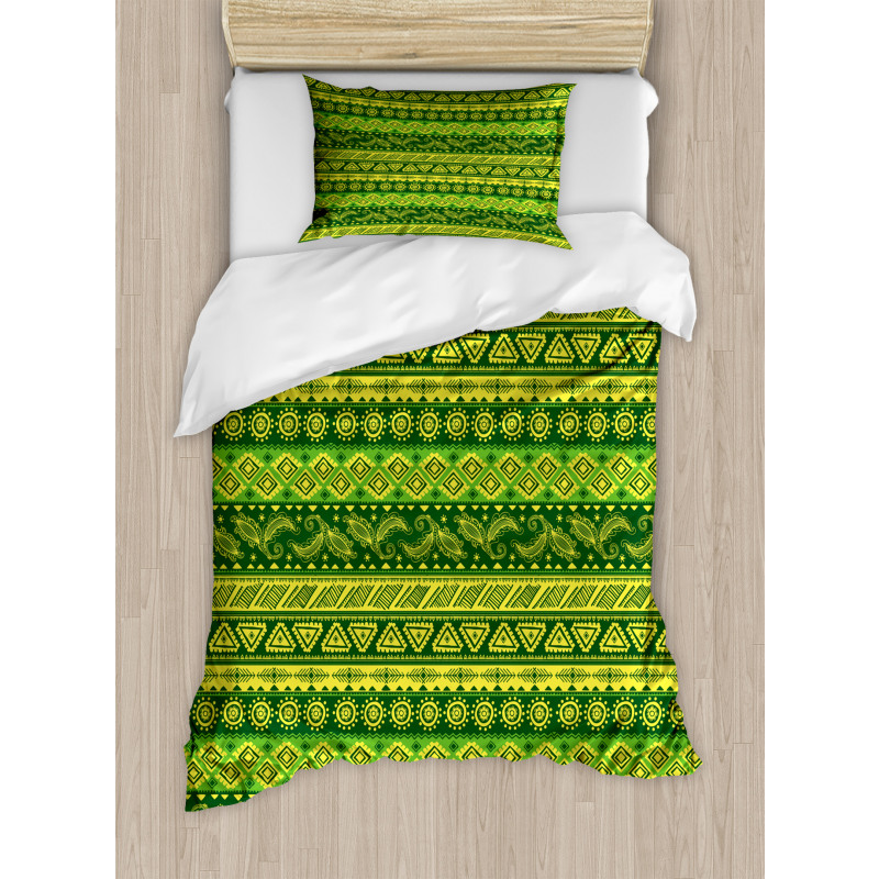 Oriental Hand Drawn Duvet Cover Set