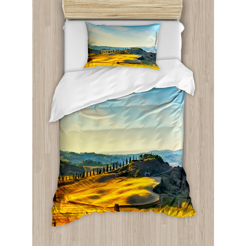 Italy Farmland Rural Duvet Cover Set