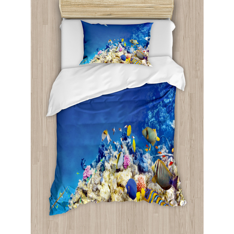 Caribbean Seascape Duvet Cover Set