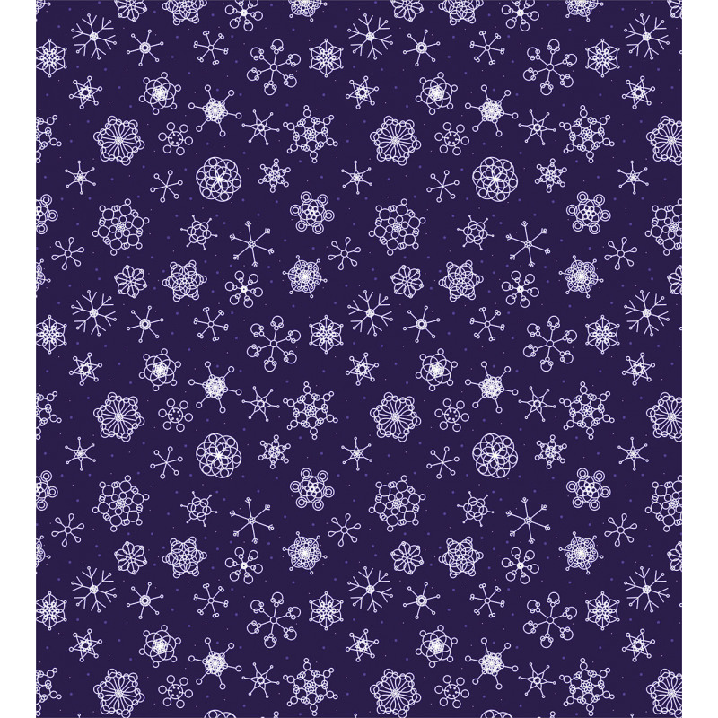 Purple Monochrome Motifs Duvet Cover Set