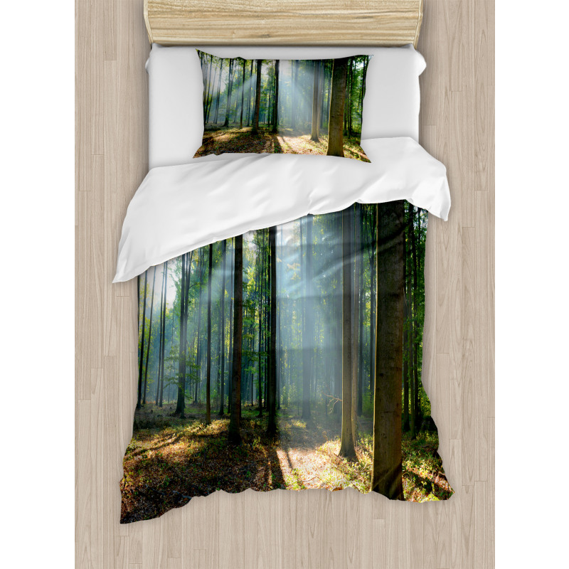 City Park Hazy Morning Duvet Cover Set