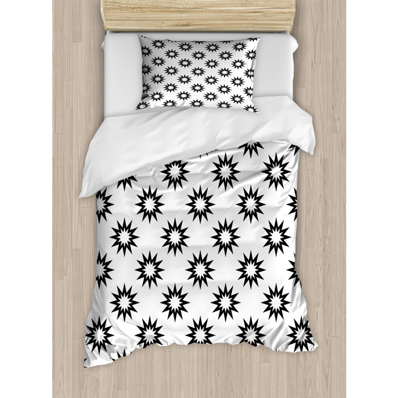 Zigzag Blast Formations Duvet Cover Set