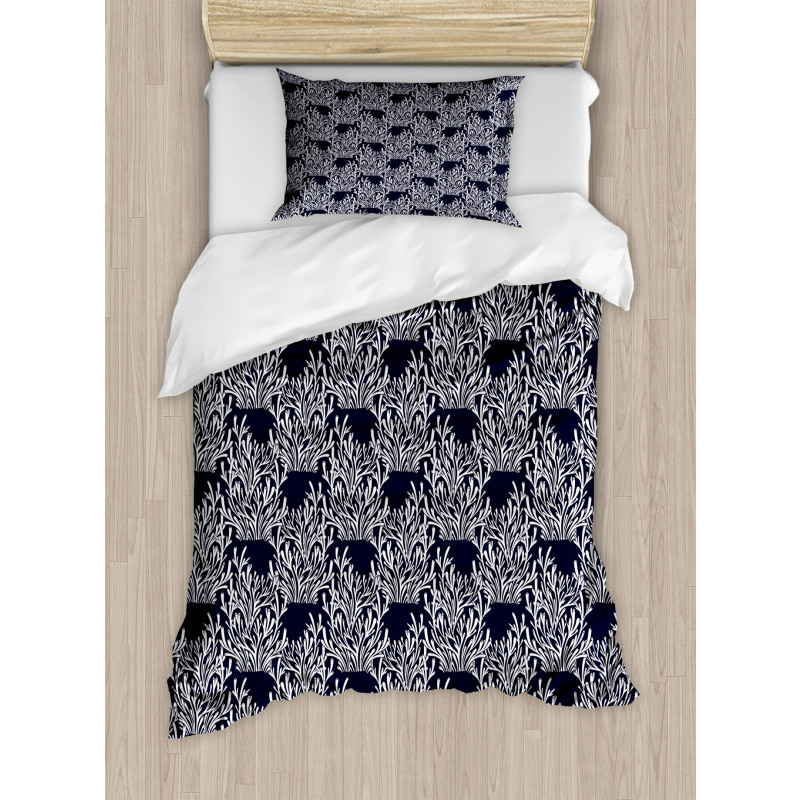 Tree Branches Plantation Duvet Cover Set