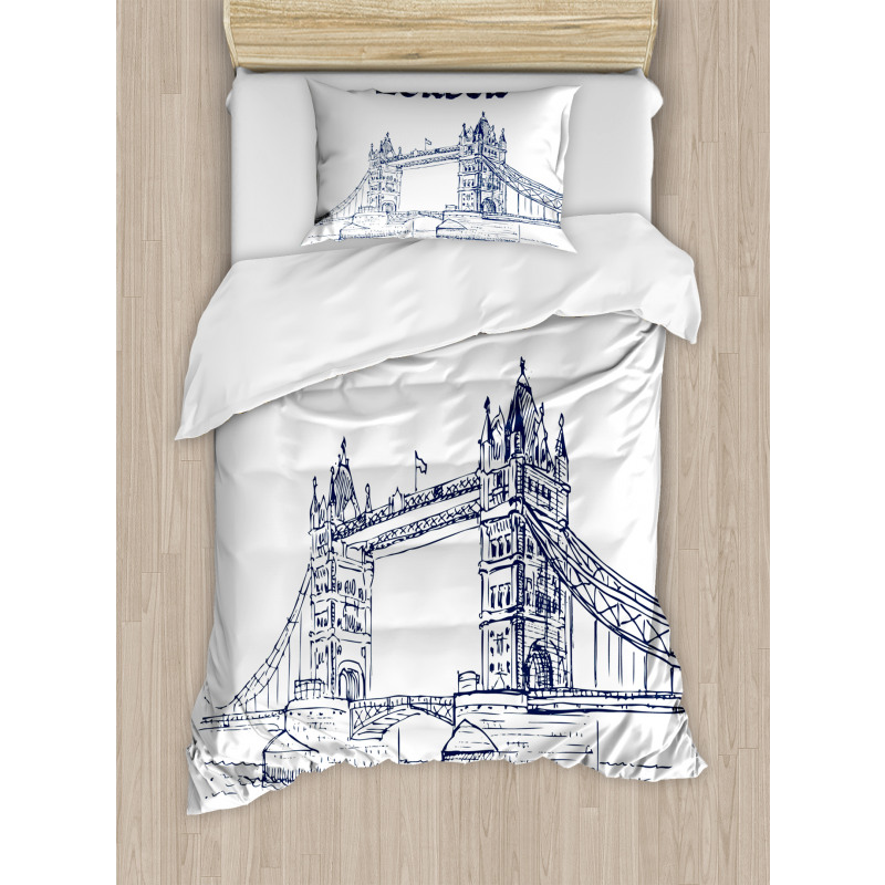 Europe Big Ben Landmark Duvet Cover Set