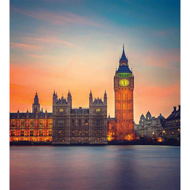 Big Ben and Parliament Duvet Cover Set