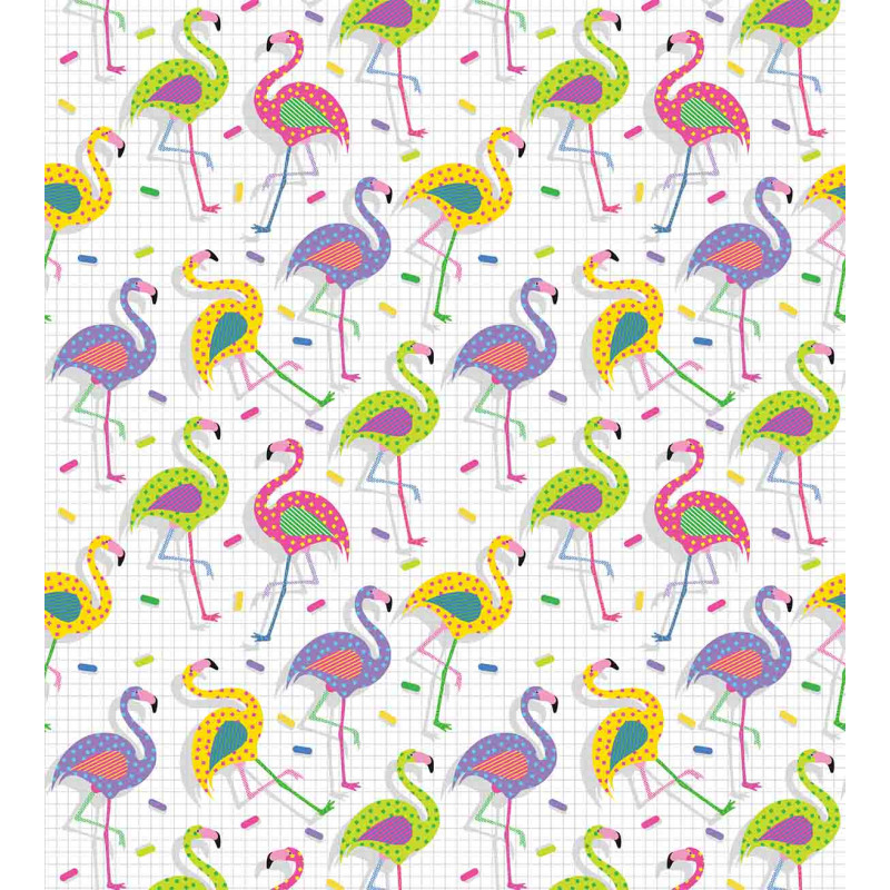 Retro Colorful Pattern Duvet Cover Set