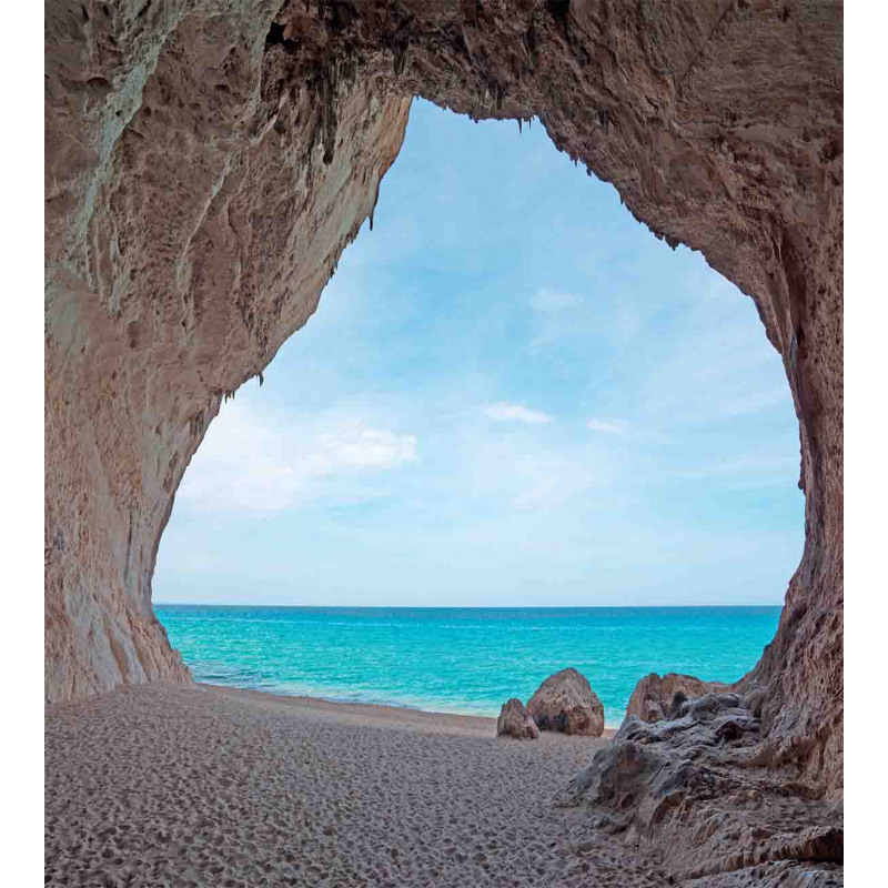Mediterranean Beach Duvet Cover Set