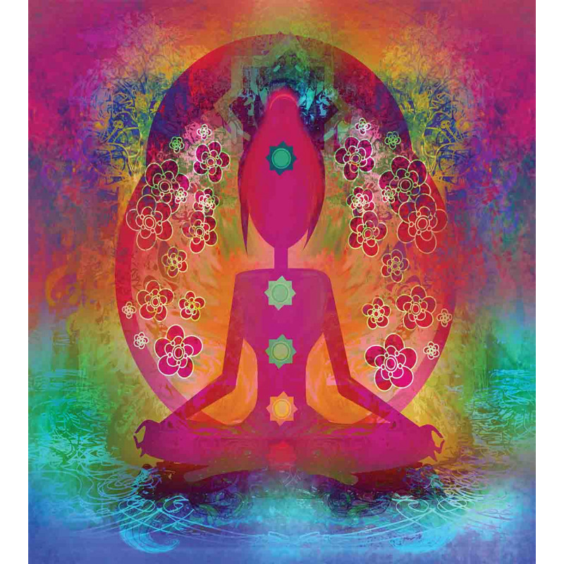 Mystic Chakra Ancient Theme Duvet Cover Set