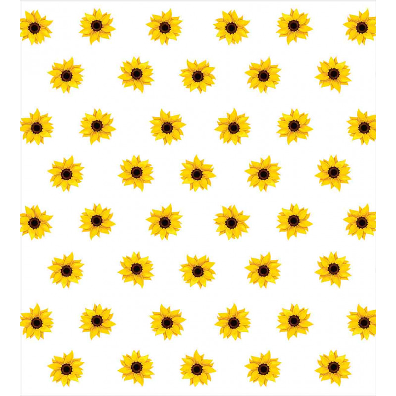 Sunflower Pattern Nature Duvet Cover Set