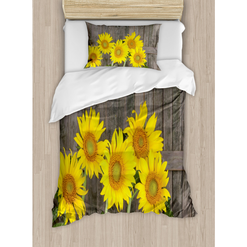 Helianthus Sunflowers Duvet Cover Set