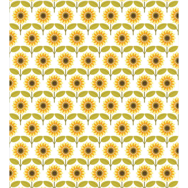 Sunflowers Retro Country Duvet Cover Set
