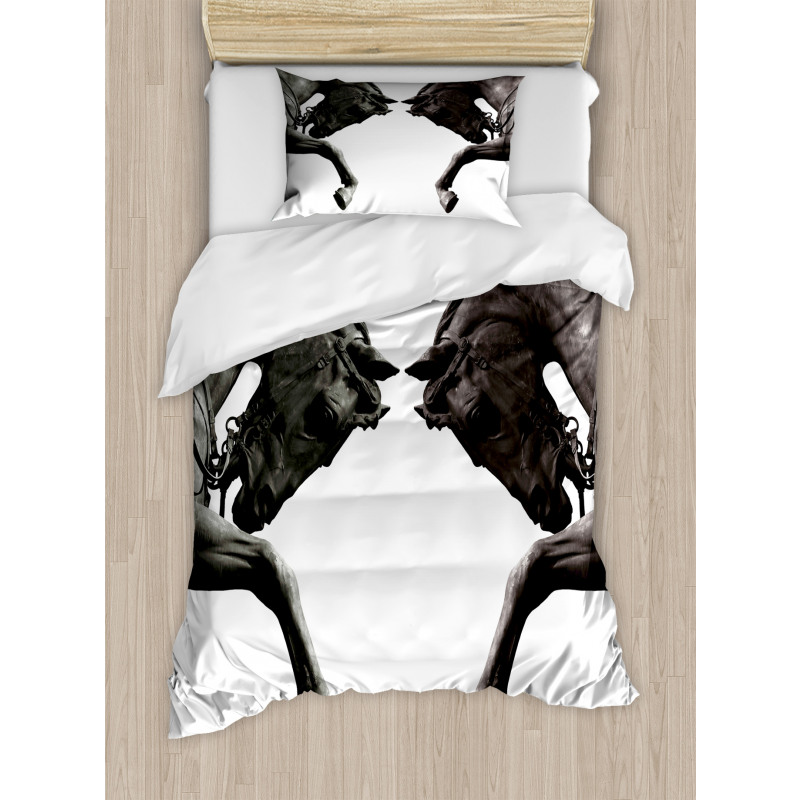 Abstract Horse Duvet Cover Set