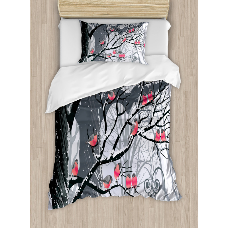 City Park Snow Cold Duvet Cover Set