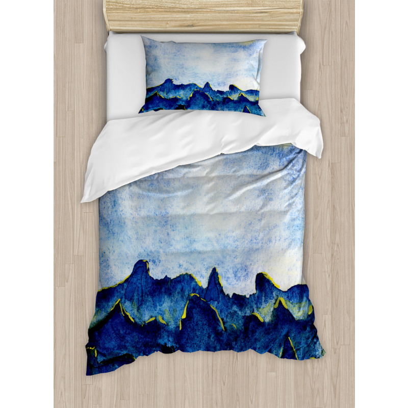 Hills Fairy Cloud Sky Duvet Cover Set