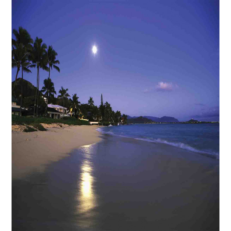 Moonlight Hawaii Sea Duvet Cover Set