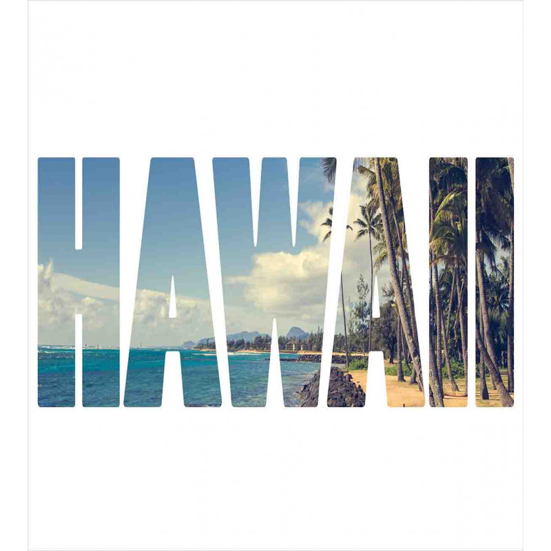 Hawaii Themed Duvet Cover Set