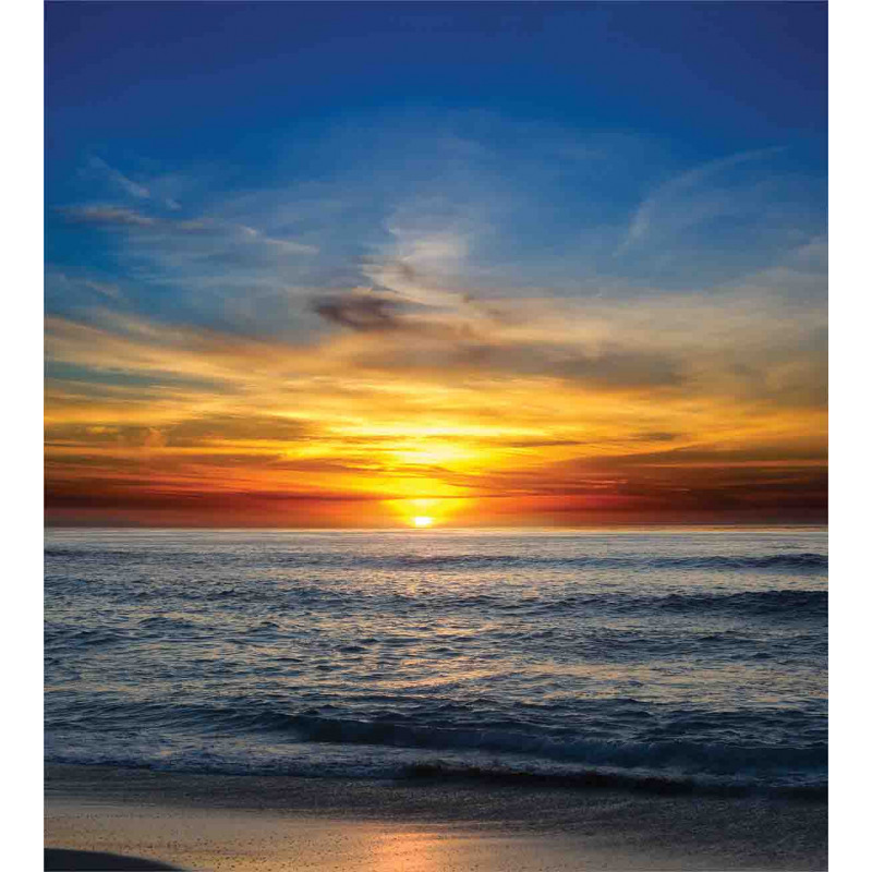 Pacific California Sunset Duvet Cover Set