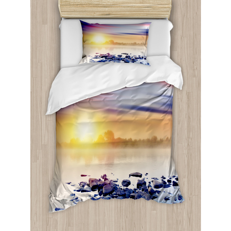 Magic Aurora Borealis Duvet Cover Set