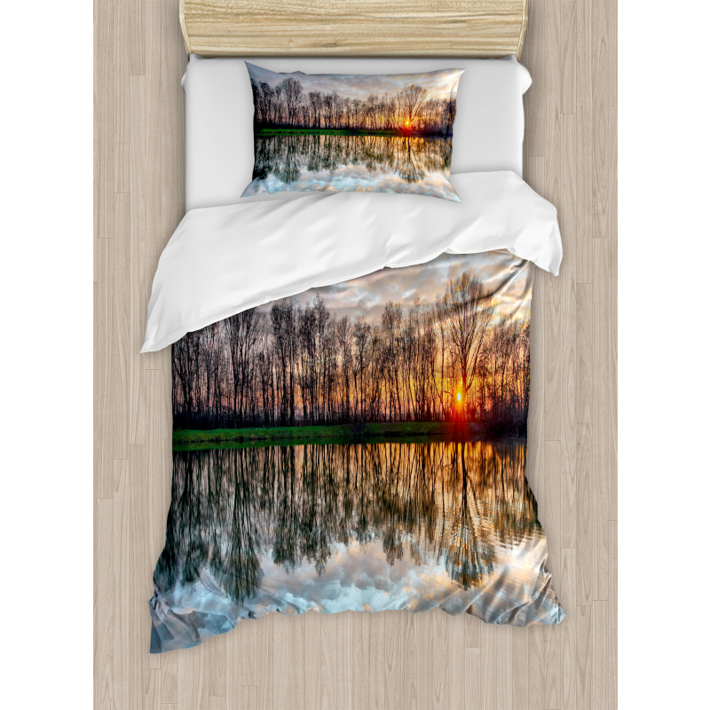 Boho Sunset Duvet Cover Set