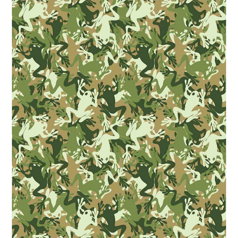 Skull Camouflage Design Duvet Cover Set