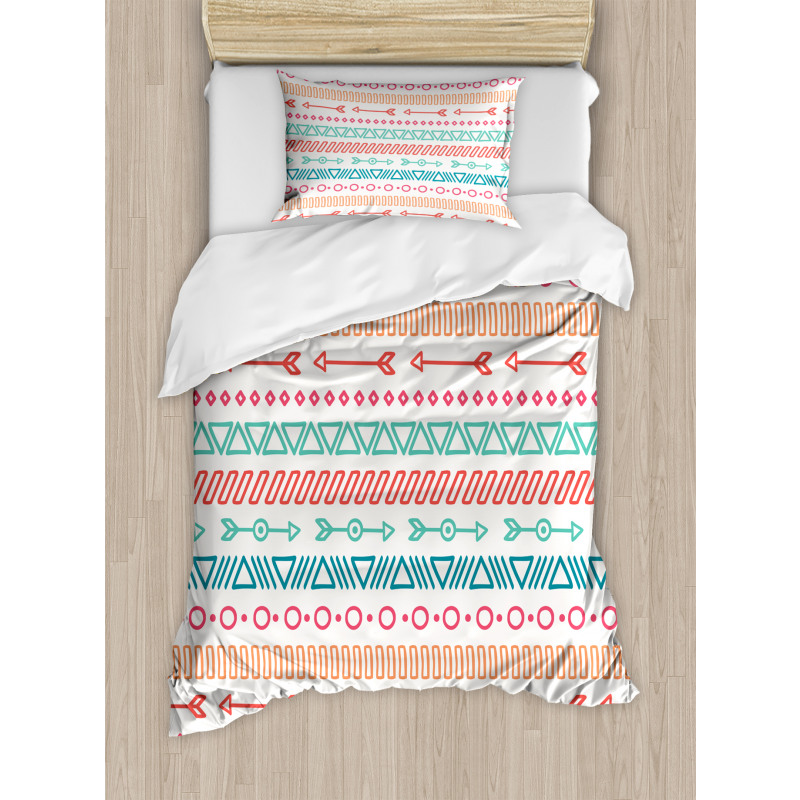 Aztec Tribe Maya Arrow Duvet Cover Set