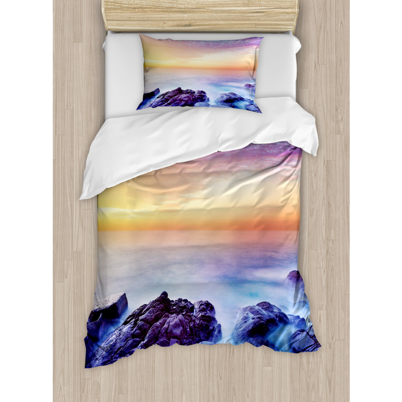 Morning Rainbow Colors Duvet Cover Set