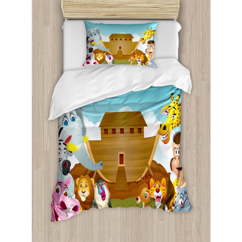 Mythical Animals Ark Duvet Cover Set