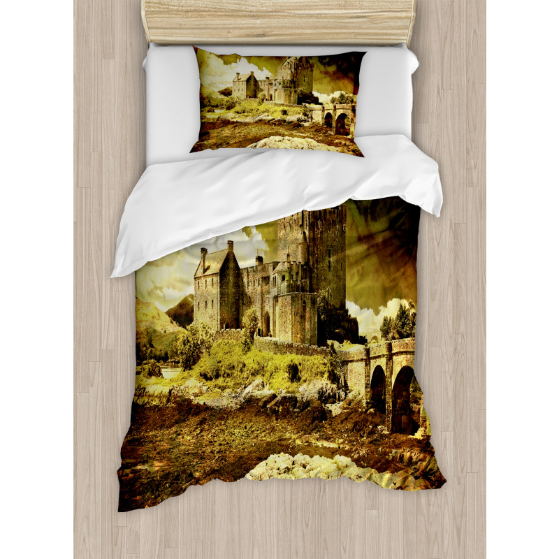 Old Scottish Castle Duvet Cover Set