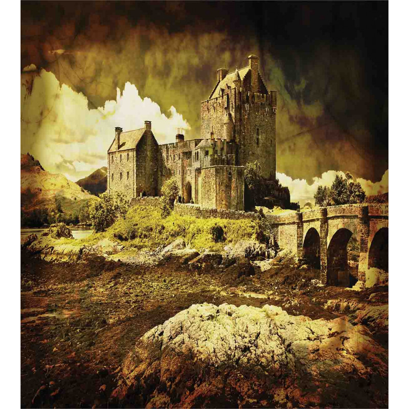 Old Scottish Castle Duvet Cover Set