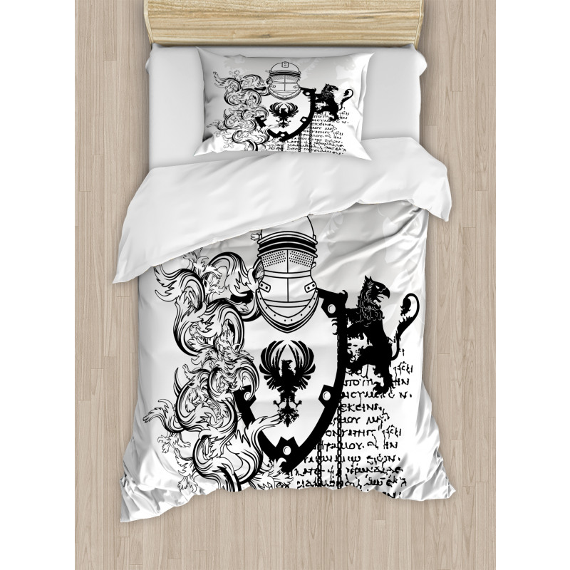 Medieval Knight Duvet Cover Set