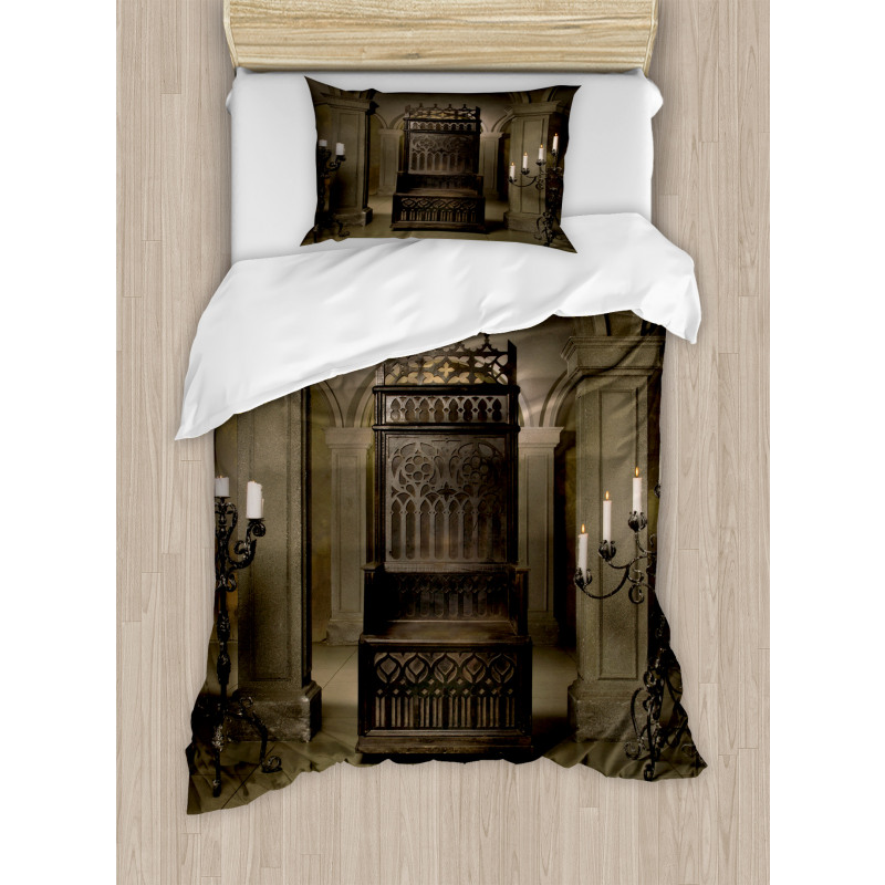 Renaissance Castle King Duvet Cover Set