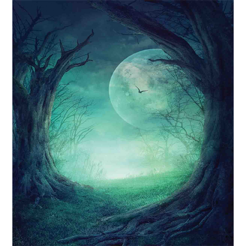 Spooky Valley in Woods Duvet Cover Set