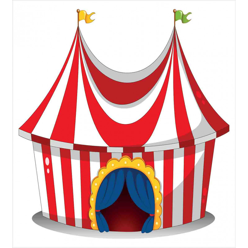Nostalgic Circus Flag Duvet Cover Set