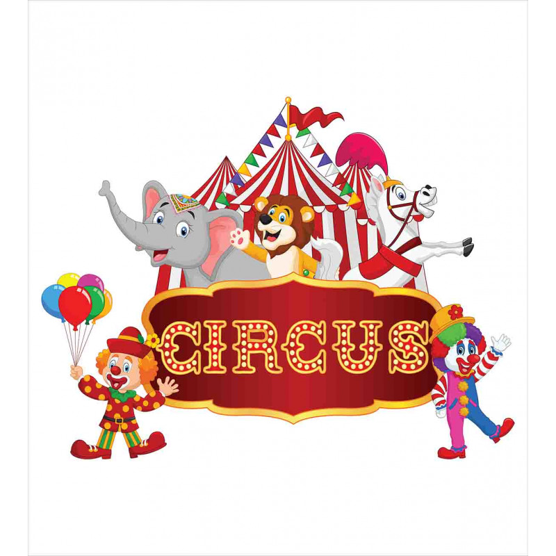 Nostalgic Circus Tent Duvet Cover Set