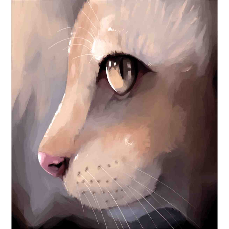 Portrait Kitty Cat Meow Duvet Cover Set