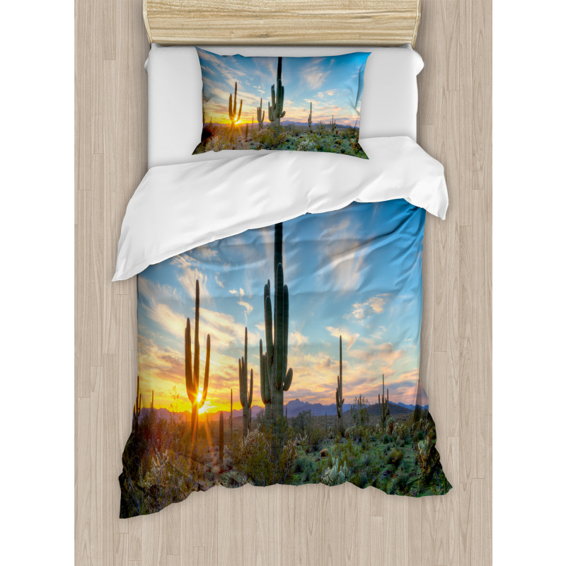 Cactus Noon Duvet Cover Set