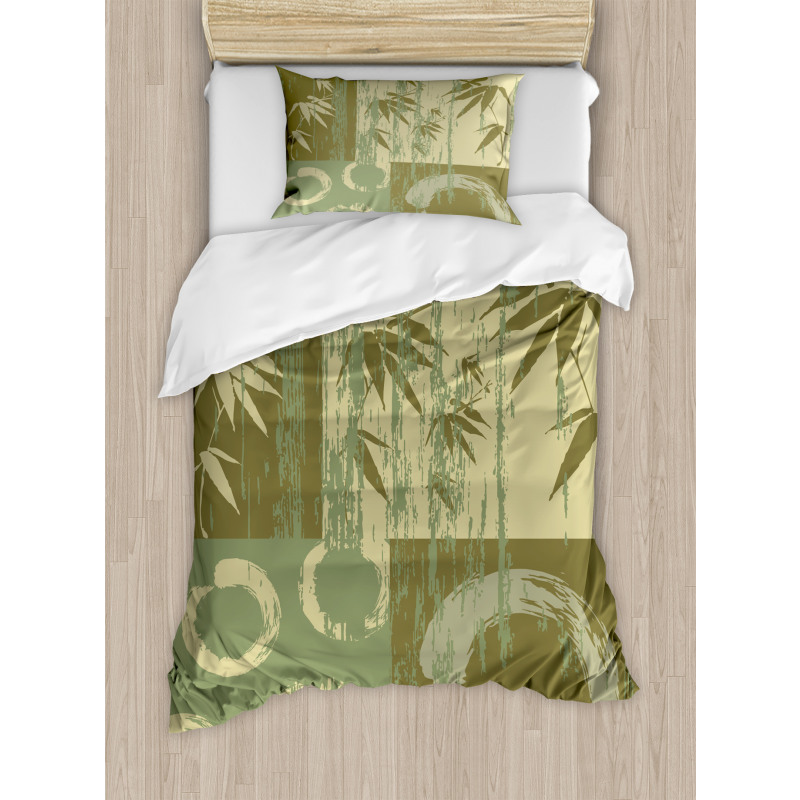 Vintage Bamboo Duvet Cover Set