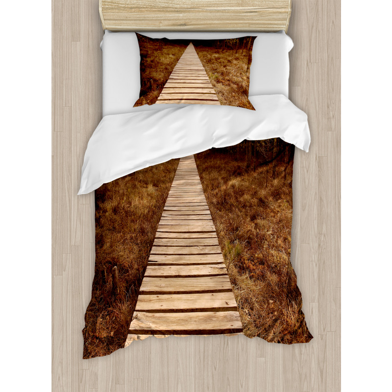 Wooden Path Adventure Duvet Cover Set