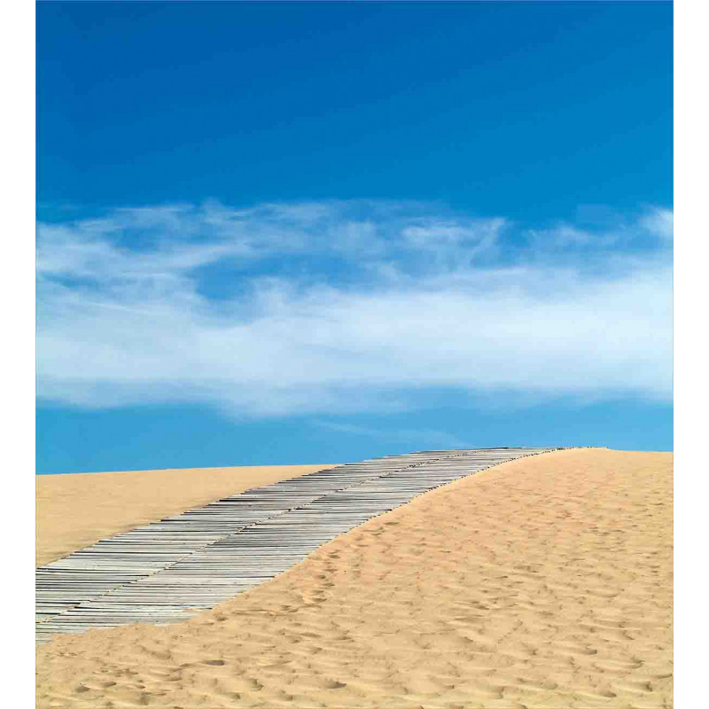 Path over Golden Sand Duvet Cover Set