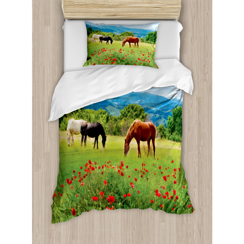 Landscape Rural Scene Duvet Cover Set