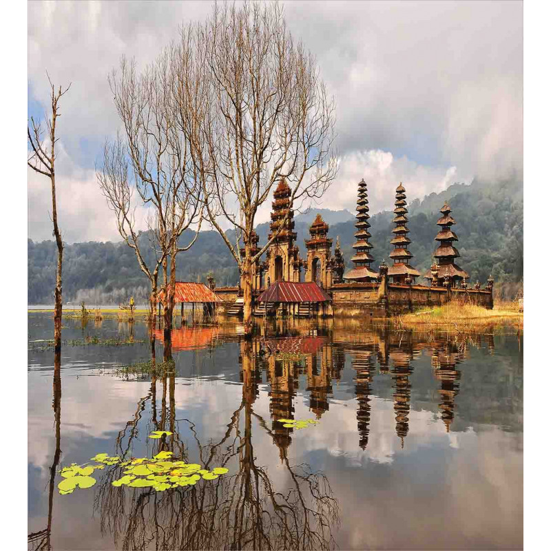 Tamblingan Bali Lake Duvet Cover Set