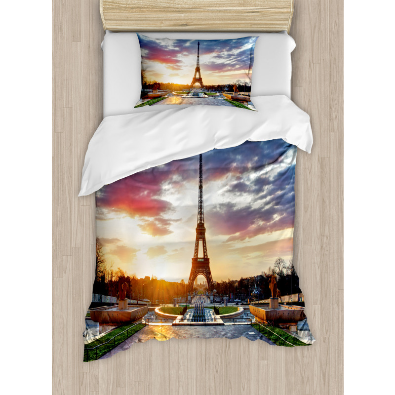 Sunrise Scenery Duvet Cover Set