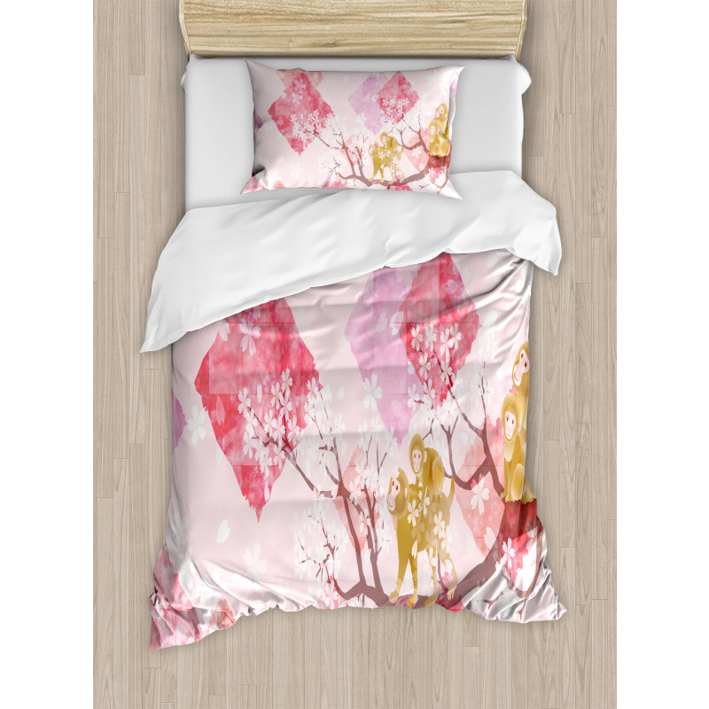 Minimalist Tree Braches Duvet Cover Set