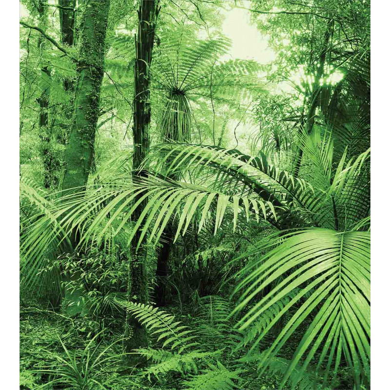 Palm Trees Exotic Plants Duvet Cover Set