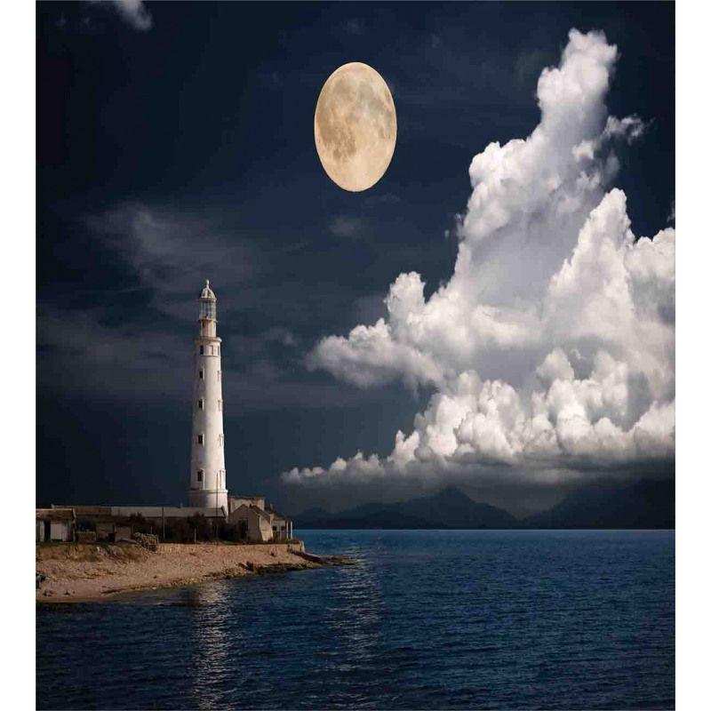 Moonlight Island Sea Duvet Cover Set